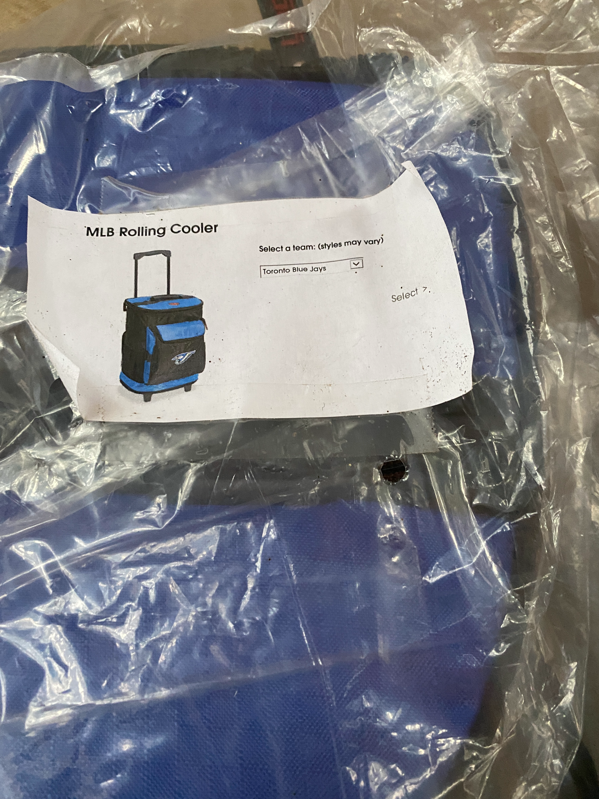 MLB Rolling Cooler - BLUE JAYS