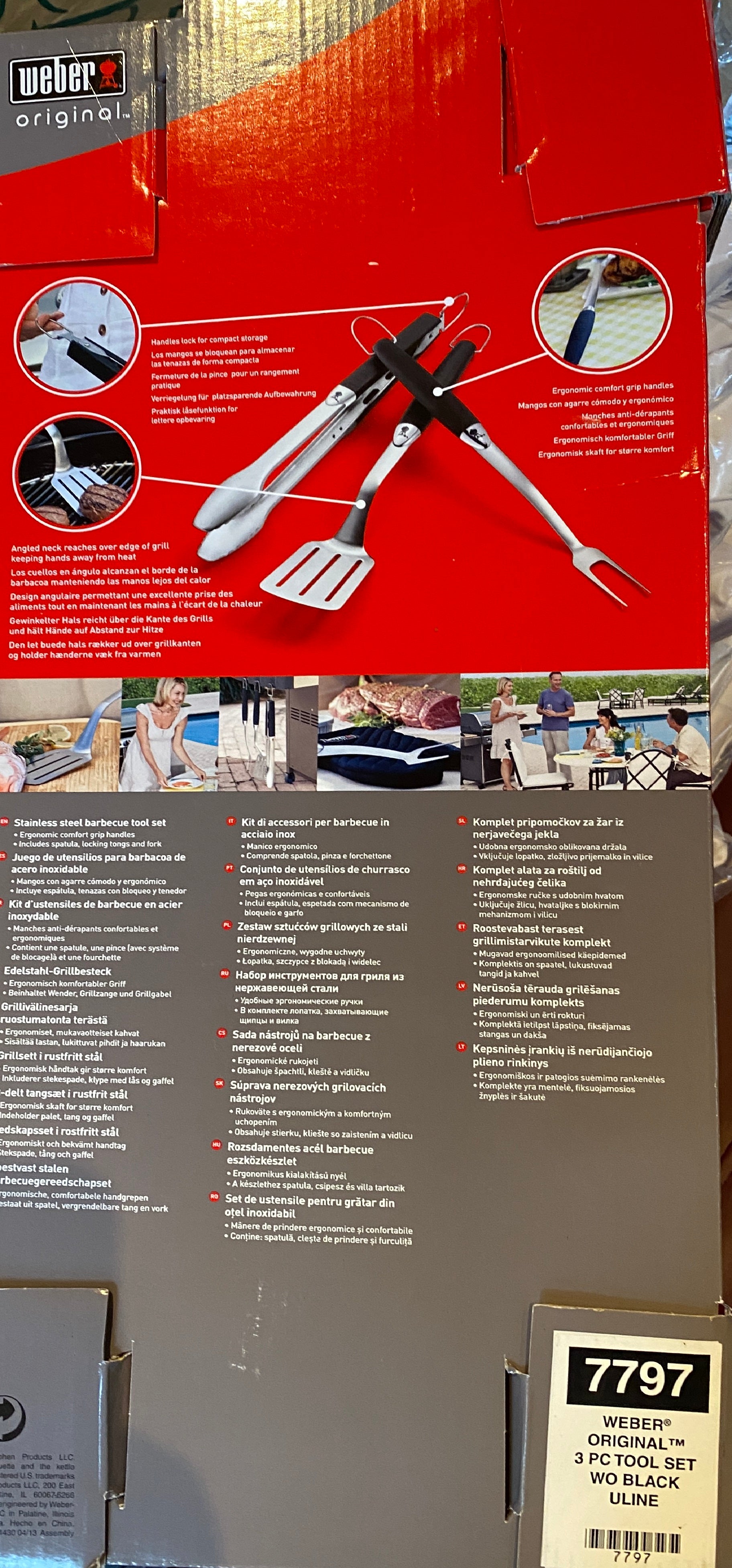 Weber® BBQ Tool Set